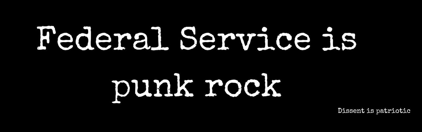 Federal Service is punk rock. image 0