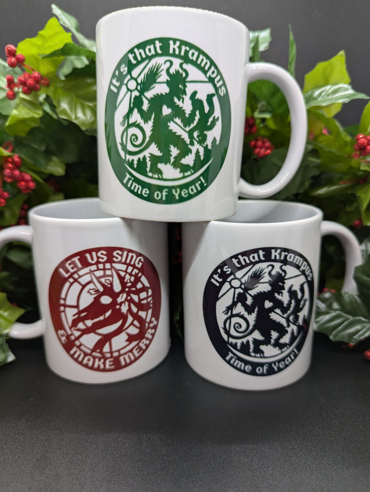 Yuletide Monsters Mug
