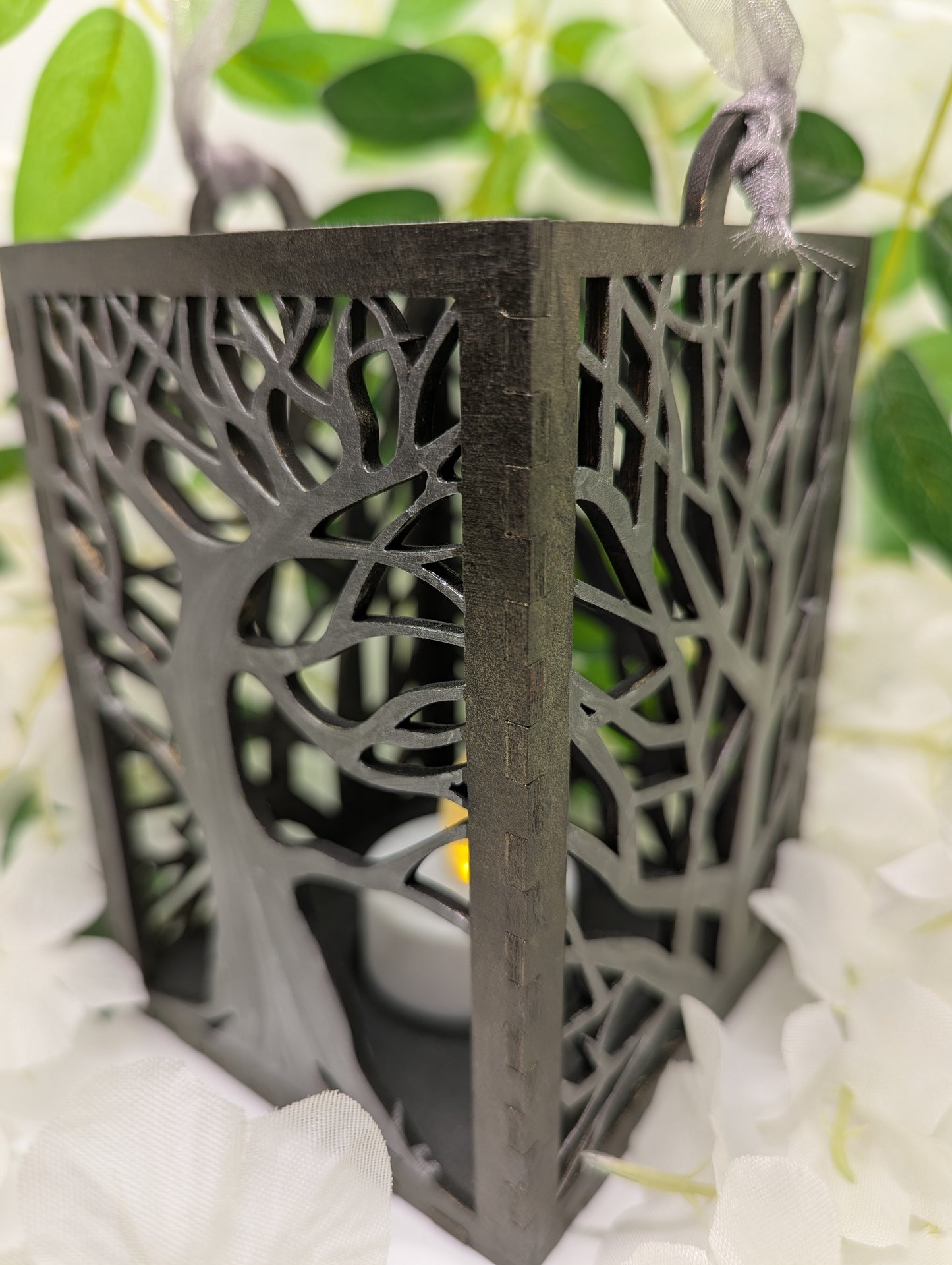 LED Lantern KIT– DIY Forest Silhouette