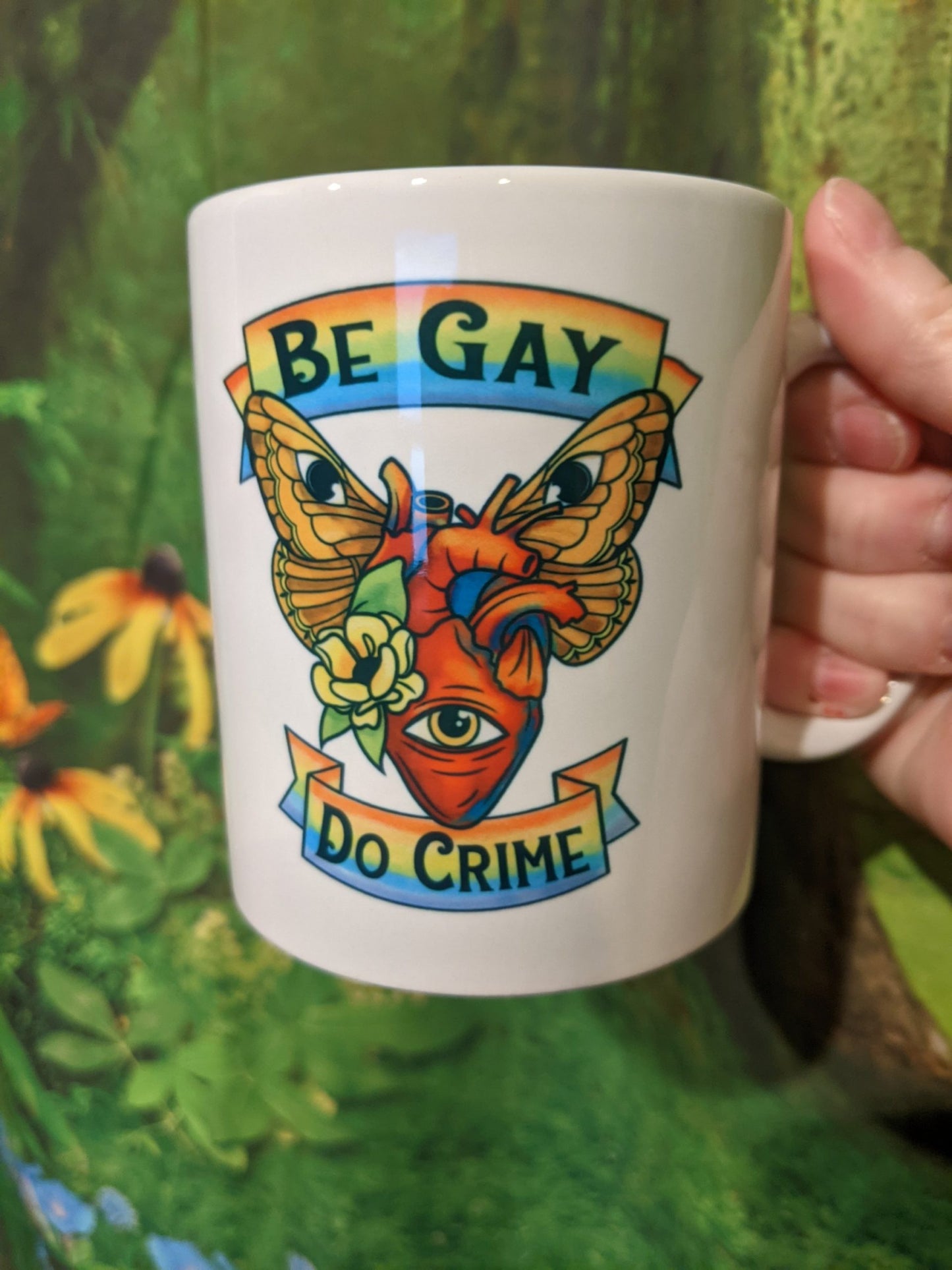 Be Gay, Do Crime mug image 1