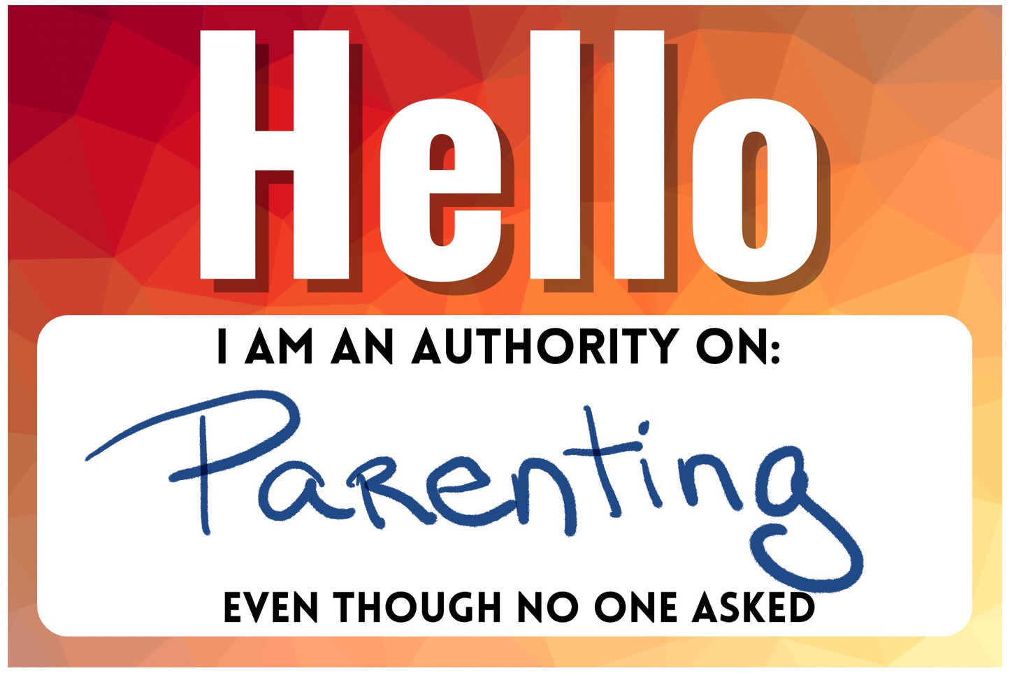 Hello. Name tags image 5