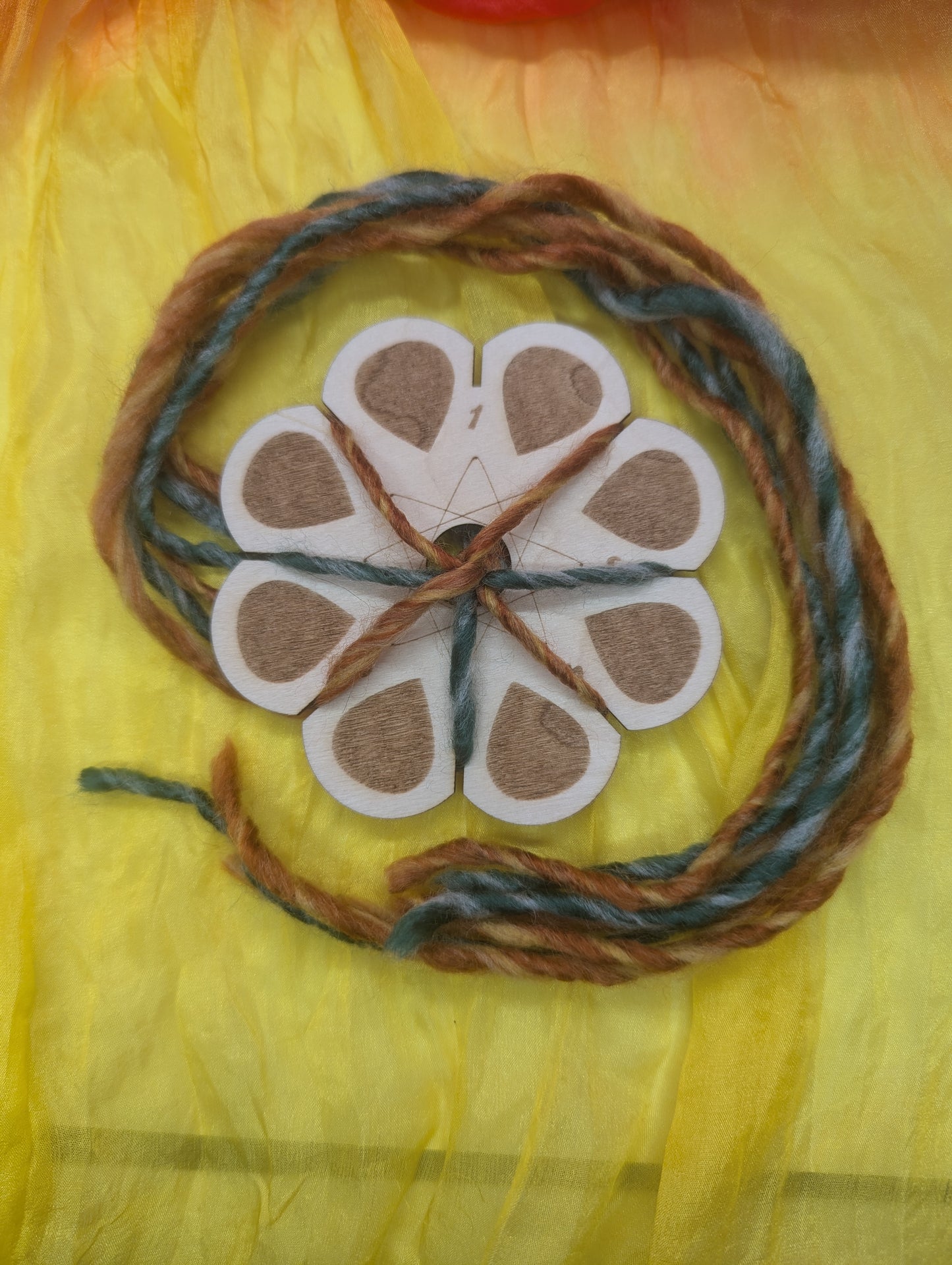 Kumihimo - Cord Weaving Fidget Disc