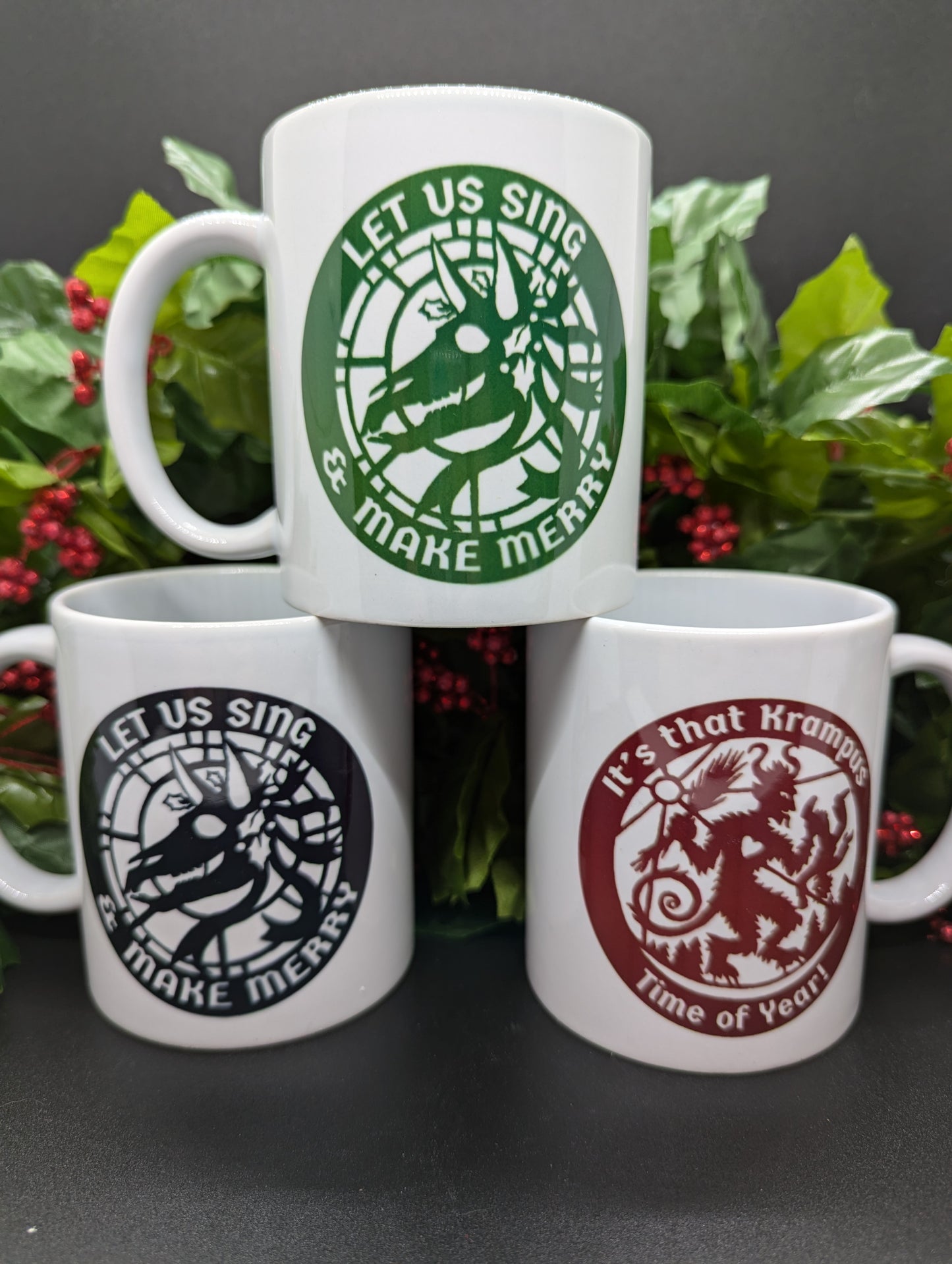Yuletide Monsters Mug