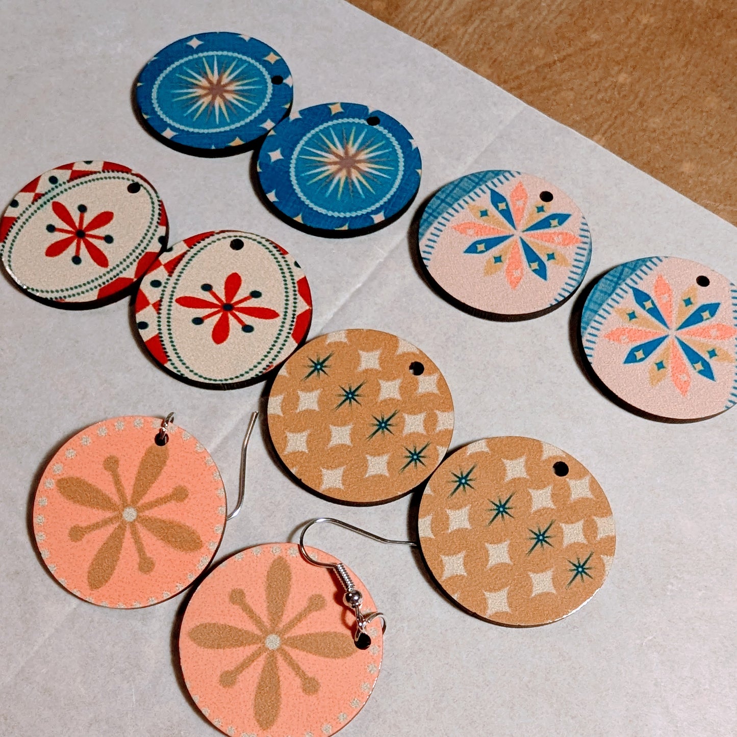 Retro Ornament Earrings