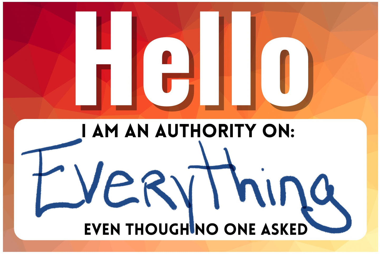 Hello. Name tags image 7