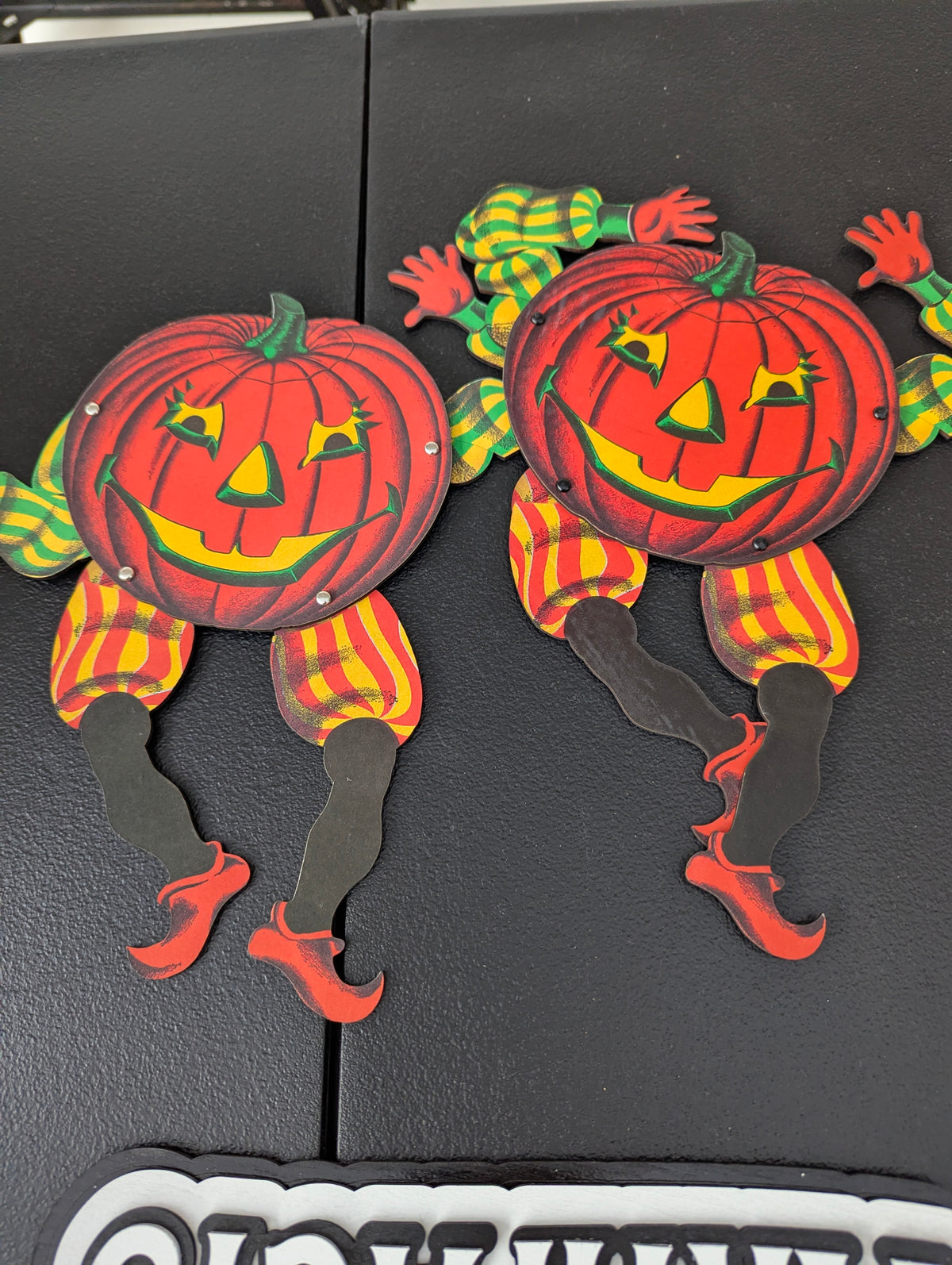 Dancing pumpkin